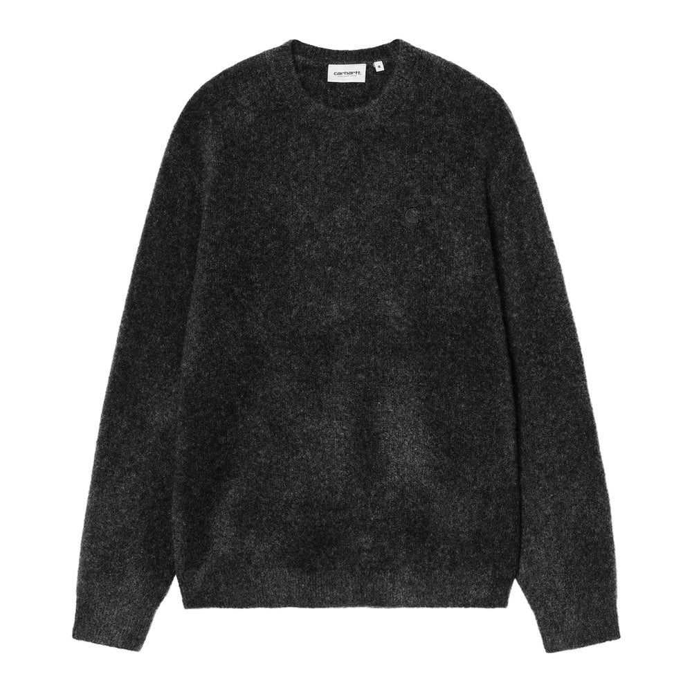 Maglione Carhartt WIP Curtis Sweater Tangled Black – vista frontale