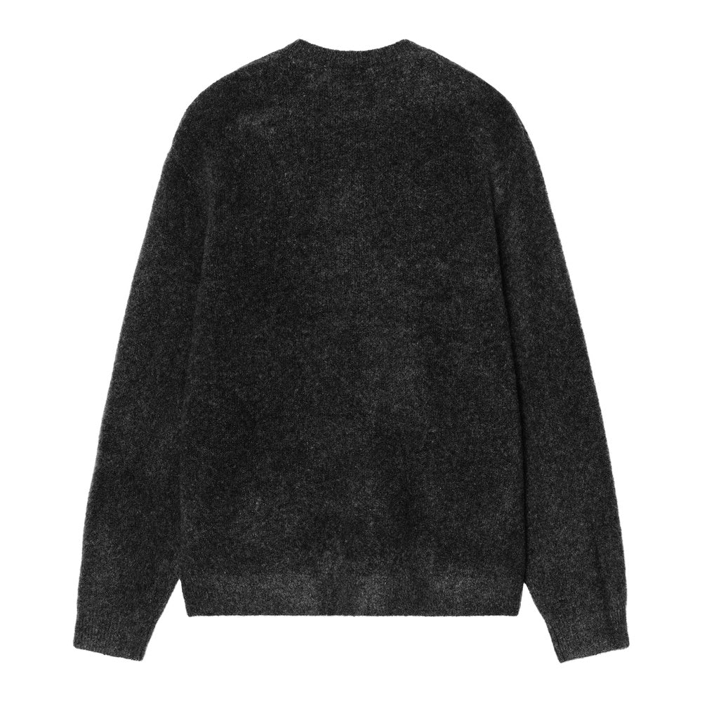 Maglione Carhartt WIP Curtis Sweater Tangled Black – vista posteriore