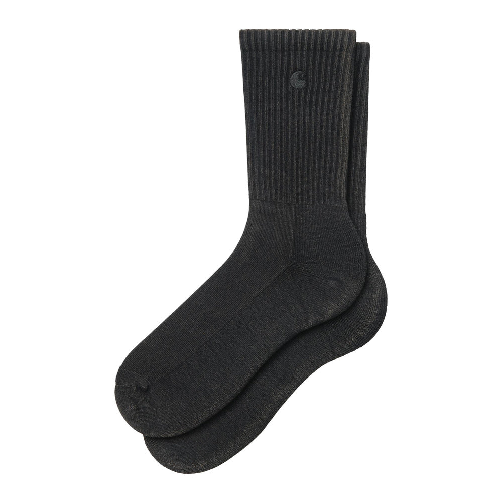 Calze Carhartt WIP Lambert Socks Black Moon Wash – vista frontale