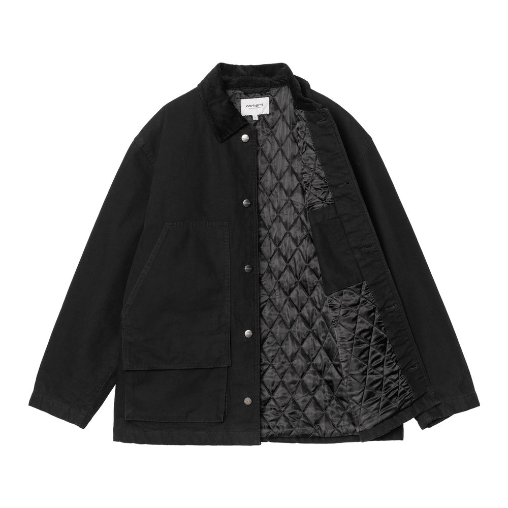 Giacca Carhartt WIP Lander Coat Black / Black – vista interna