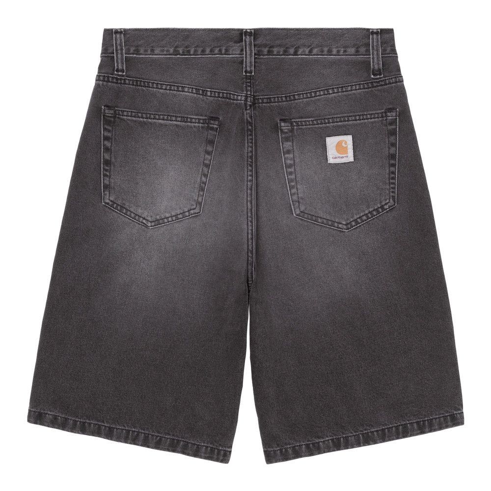 Short Carhartt WIP Landon Short Black Worn Bleached – vista posteriore