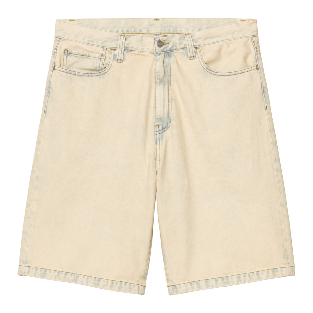 Short Carhartt WIP Landon Short Blue Sand Bleached – vista frontale
