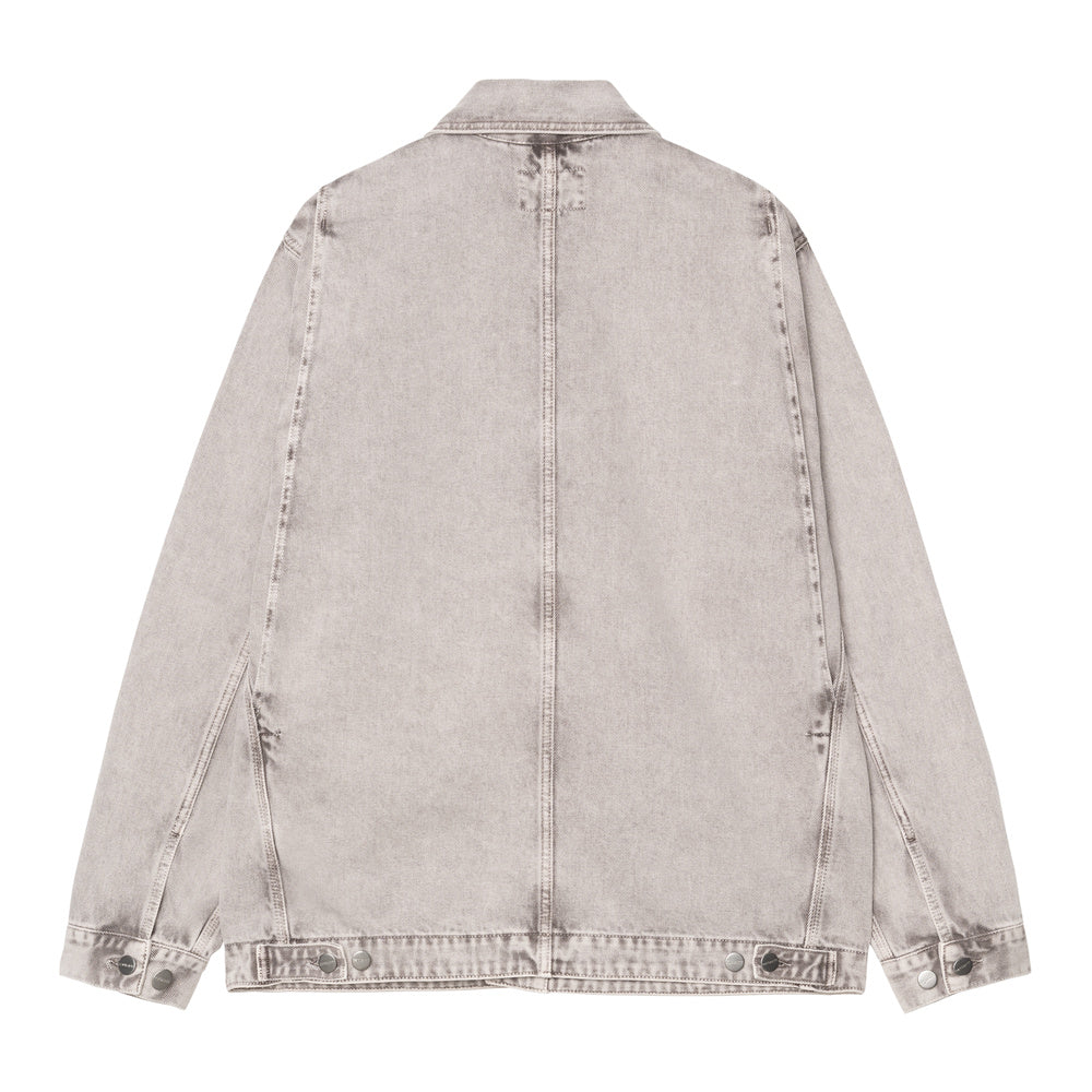 Giacca Carhartt WIP OG Double Front Jacket Shale Chalk Wash – vista posteriore