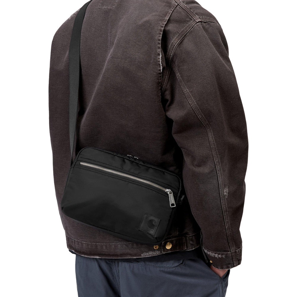 Borsa a tracolla Carhartt WIP Otis Shoulder Bag Black – portata