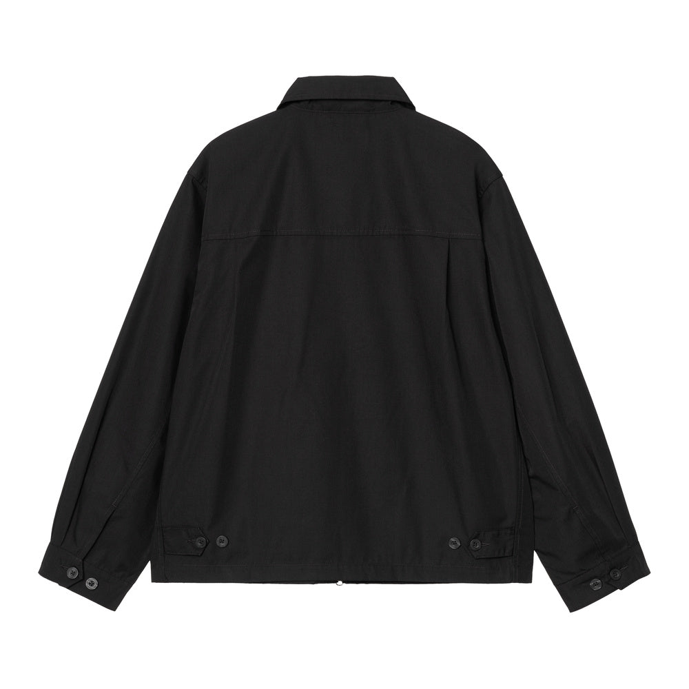 Giacca Carhartt WIP Postal Jacket Black – vista posteriore