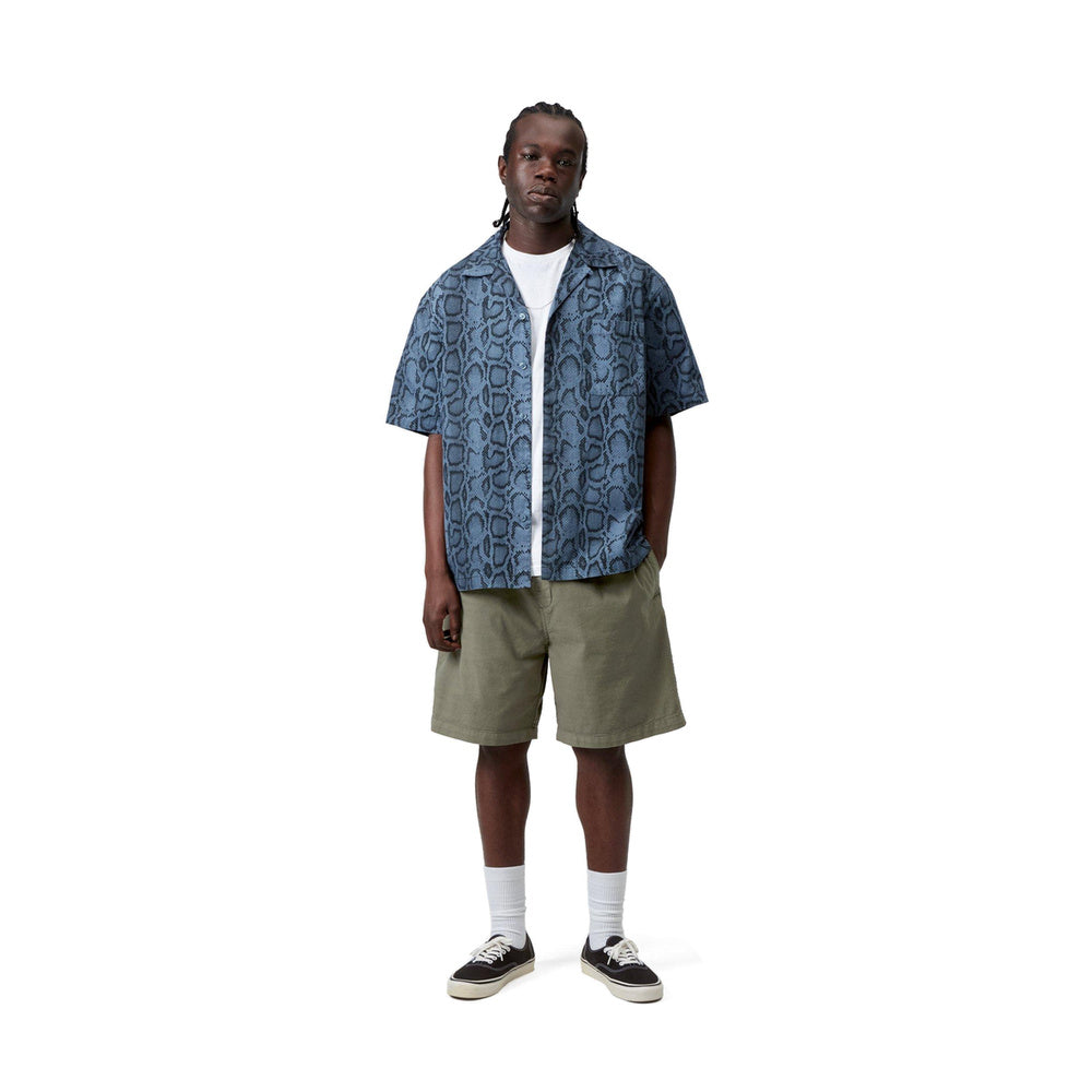 Short Carhartt WIP Rainer Short Leaf Garment Dyed – indossati figura intera