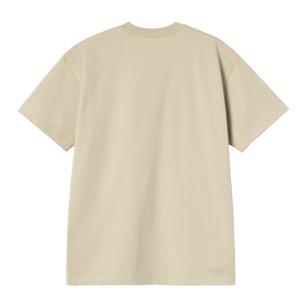 T-shirt Carhartt WIP S/S Cloud Script T-Shirt Barchan – vista posteriore