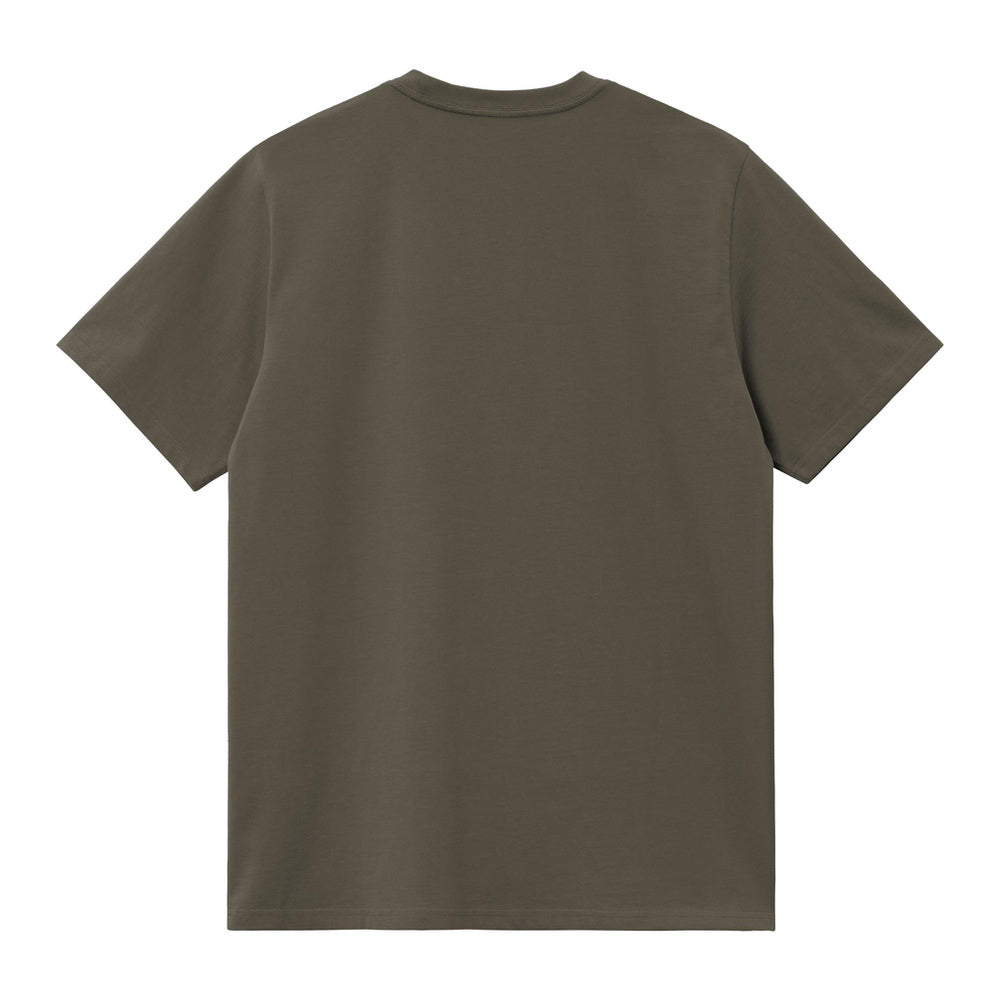 T-shirt Carhartt WIP S/S Madison T-Shirt Cypress / White – vista posteriore