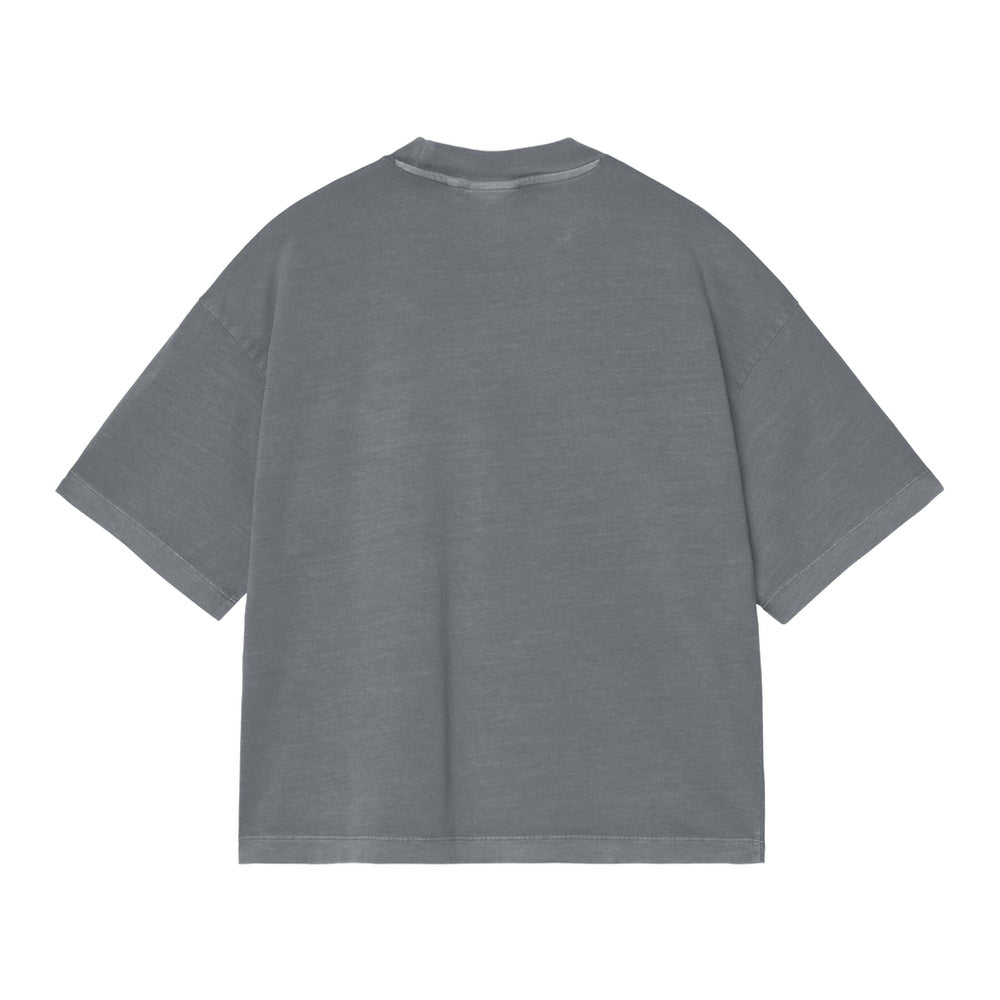 T-shirt Carhartt WIP W' S/S Nelson T-Shirt Styx Garment Dyed – vista posteriore