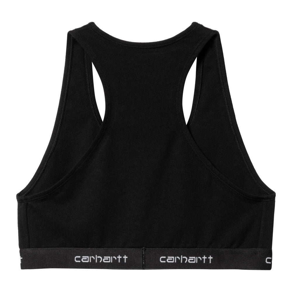 Canotta Carhartt WIP W' Script Racer Tank Black – vista posteriore