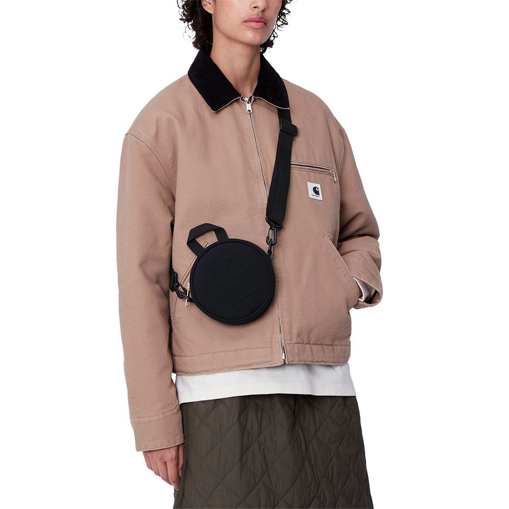 Borsa a tracolla Carhartt WIP Clarton Bag Black – portata