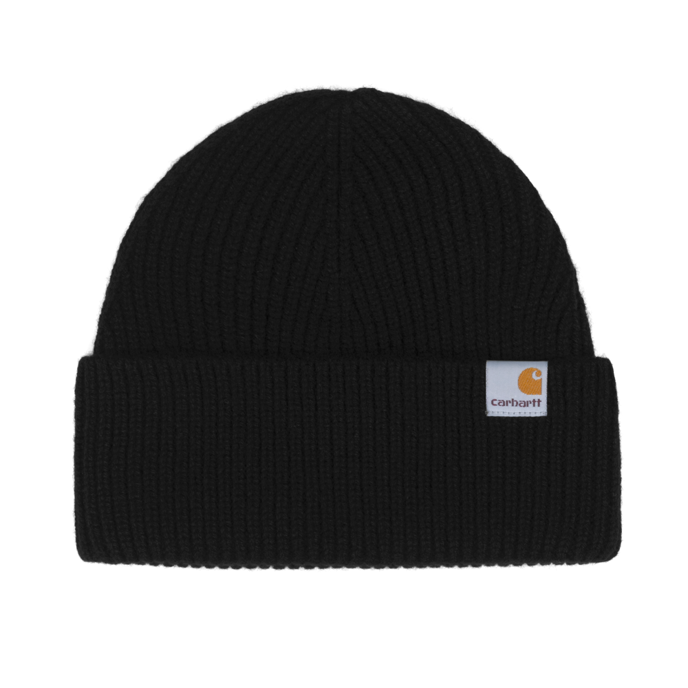 Berretto Carhartt WIP Gabe Beanie Black – vista frontale