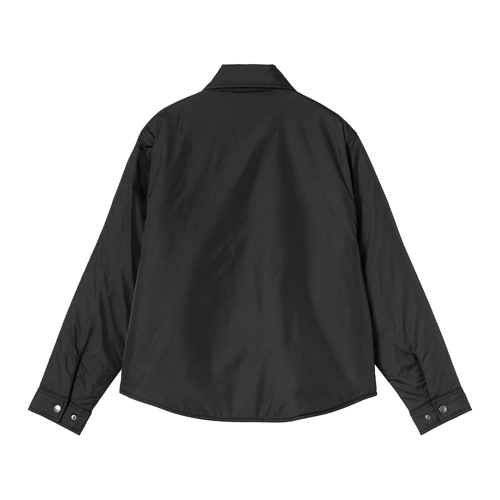 Giacca Carhartt WIP Women's Lauryn Shirt Jacket Black – vista posteriore