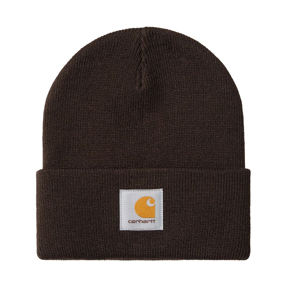 Berretto Carhartt WIP Short Watch Hat Tobacco – vista frontale