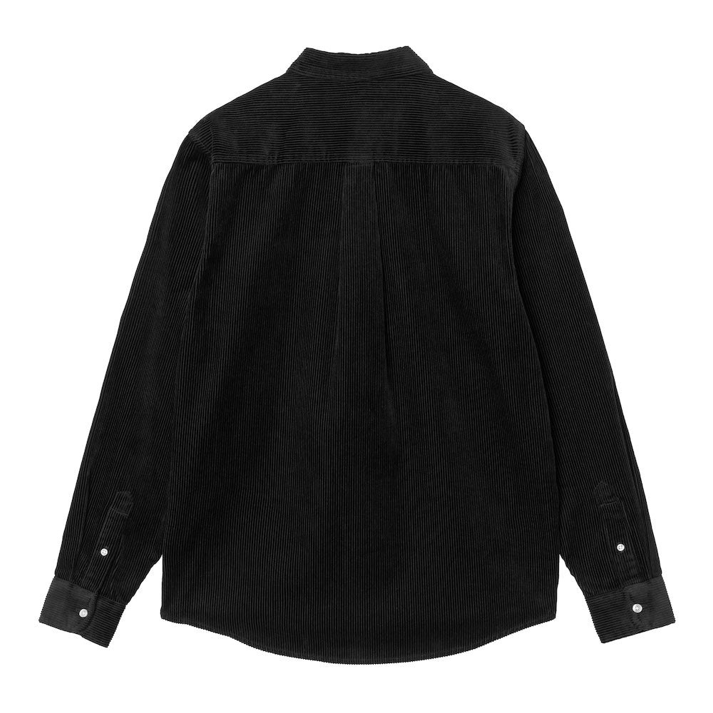Camicia Carhartt WIP L/S Madison Cord Shirt Soot – vista posteriore