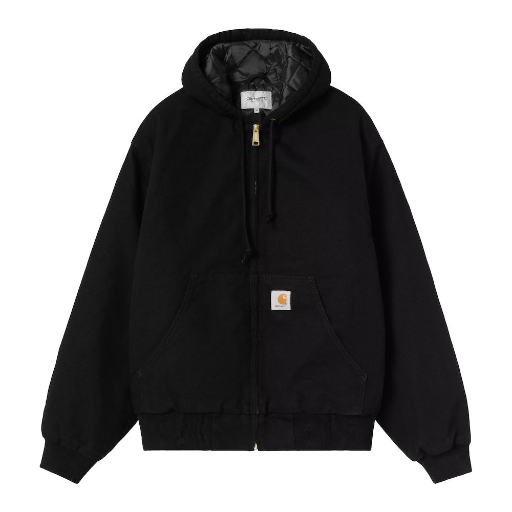 Giacca Carhartt WIP OG Active Jacket Black / Rigid – vista frontale