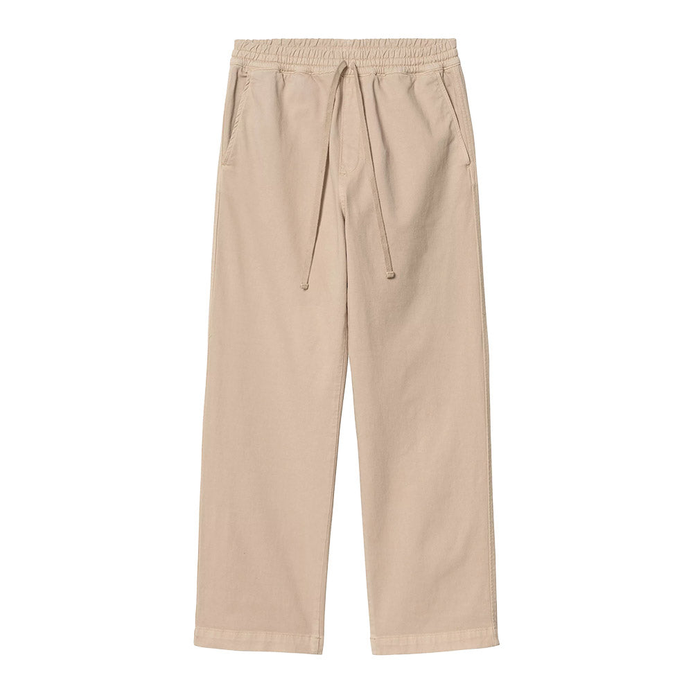 Pantaloni Carhartt WIP Floyde Pant Wall / Garment Dyed – vista frontale