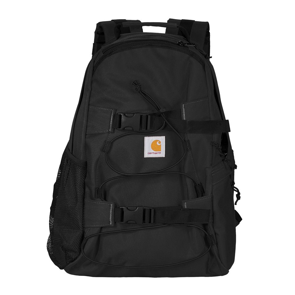 Zaino Carhartt WIP Kickflip Backpack Black – vista frontale