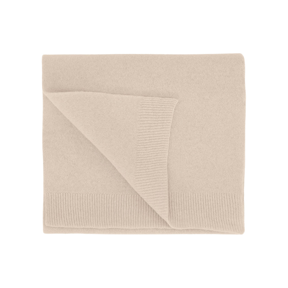 Sciarpa Colorful Standard Merino Wool Scarf Ivory White – vista frontale