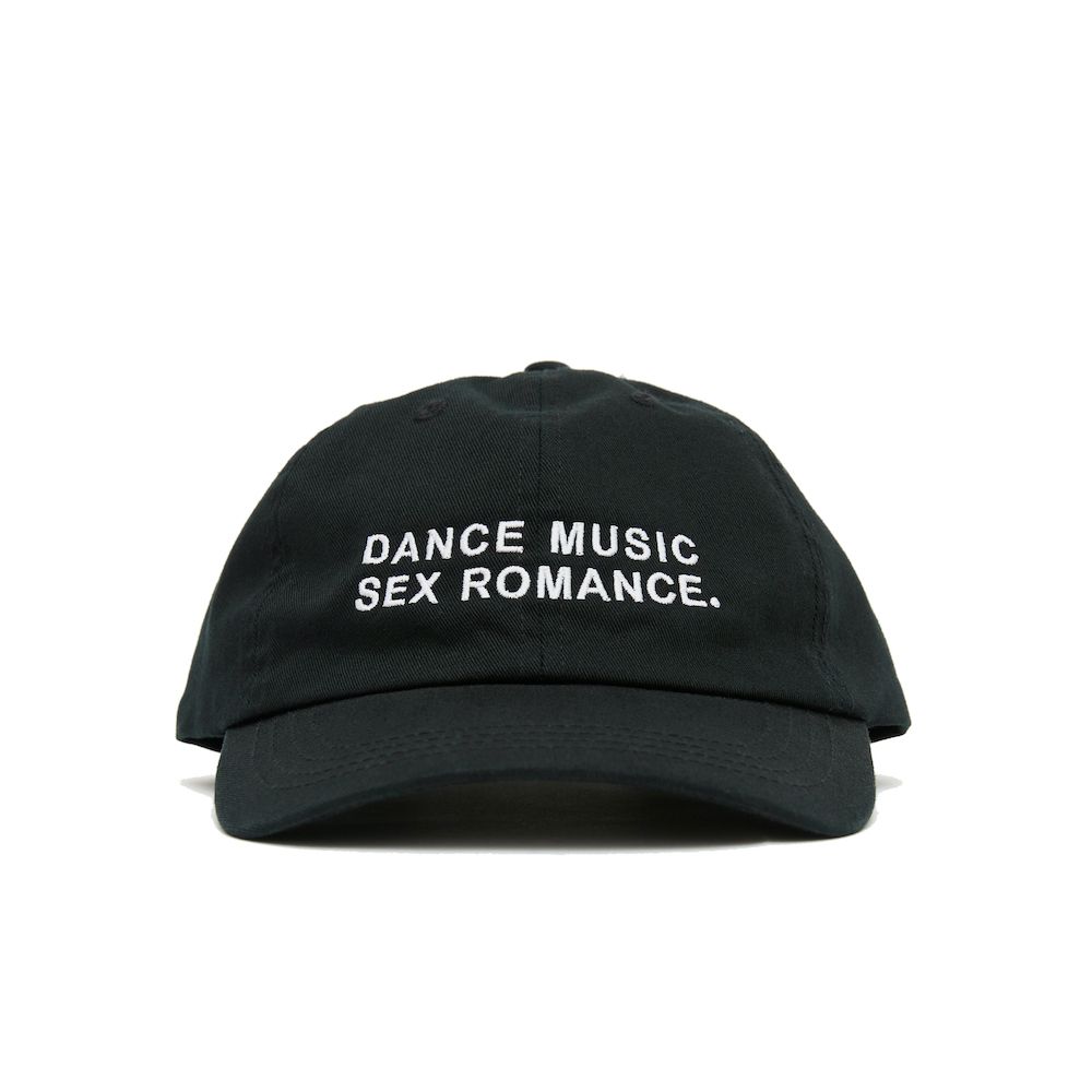 Easy Listening Dance, Music, Sex, Romance Embroidered Cap Black – front view