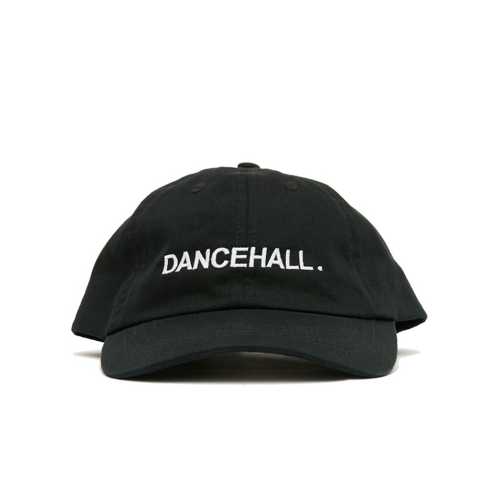 Cappellino Easy Listening Dancehall Embroidered Cap Black – vista frontale