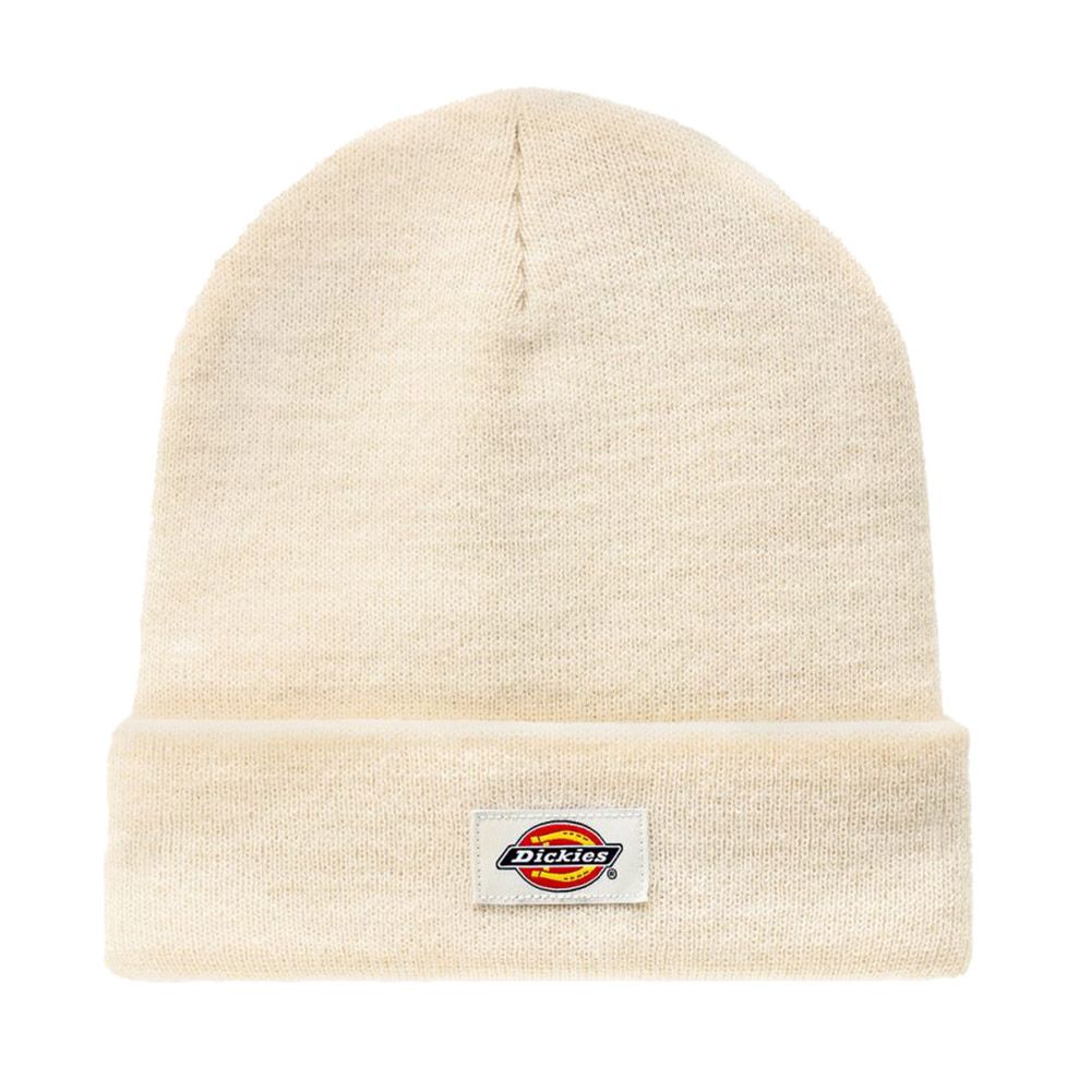 Berretto Dickies Gibsland Beanie Hat Ecru – vista frontale