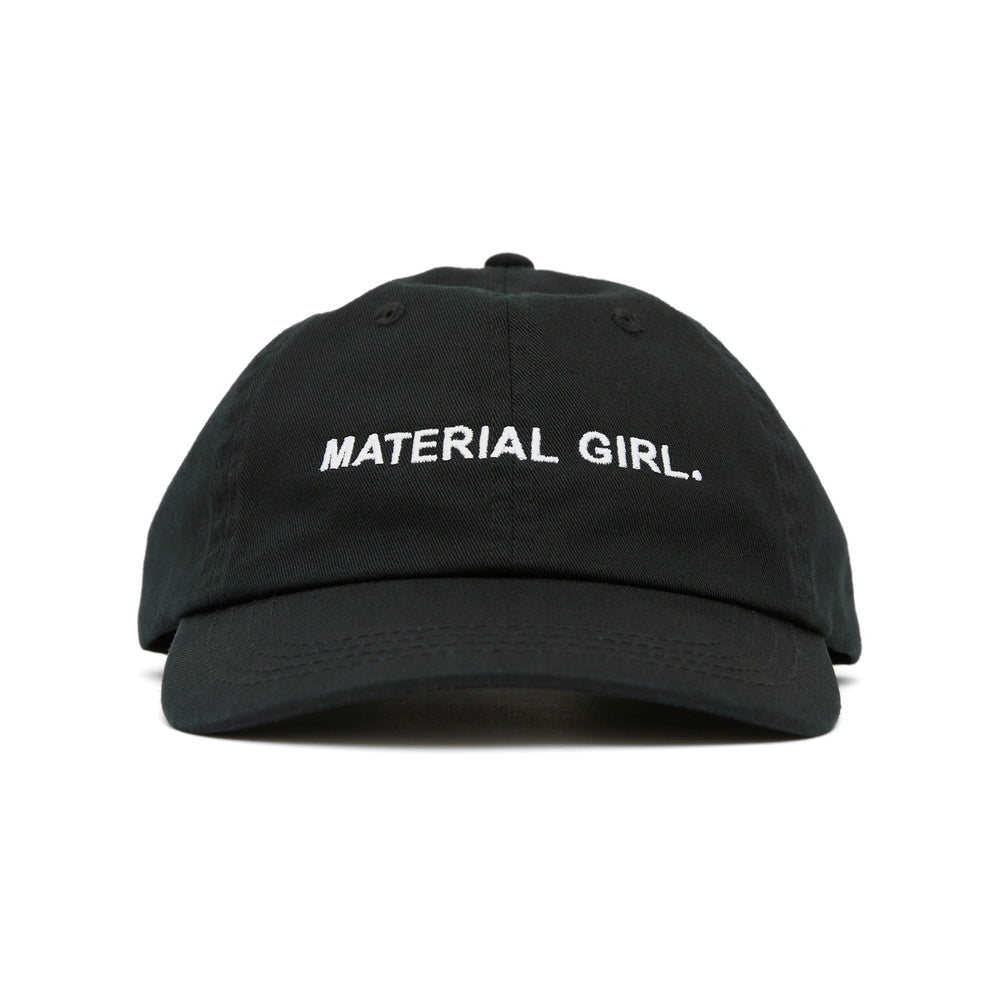 Easy Listening Material Girl Embroidered Cap Black - fronte