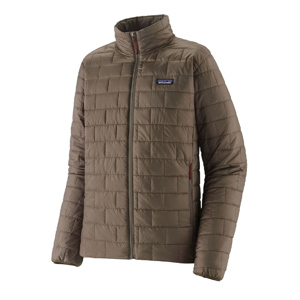 Giacca Patagonia Men's Nano Puff® Jacket Marlow Brown – vista frontale