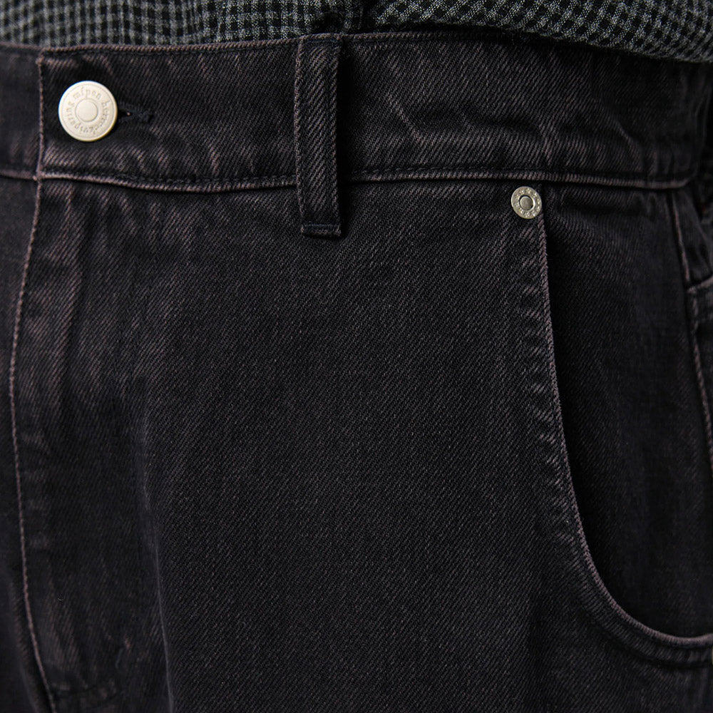 Jeans mfpen Straight Cut Jeans Generation Plum – dettaglio della tasca