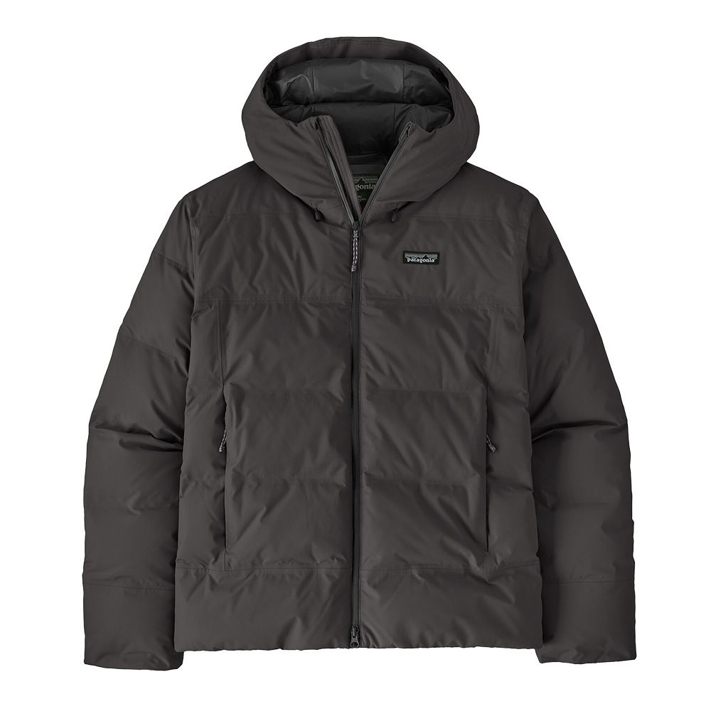 Piumino Patagonia Men's Jackson Glacier Jacket Black – vista frontale