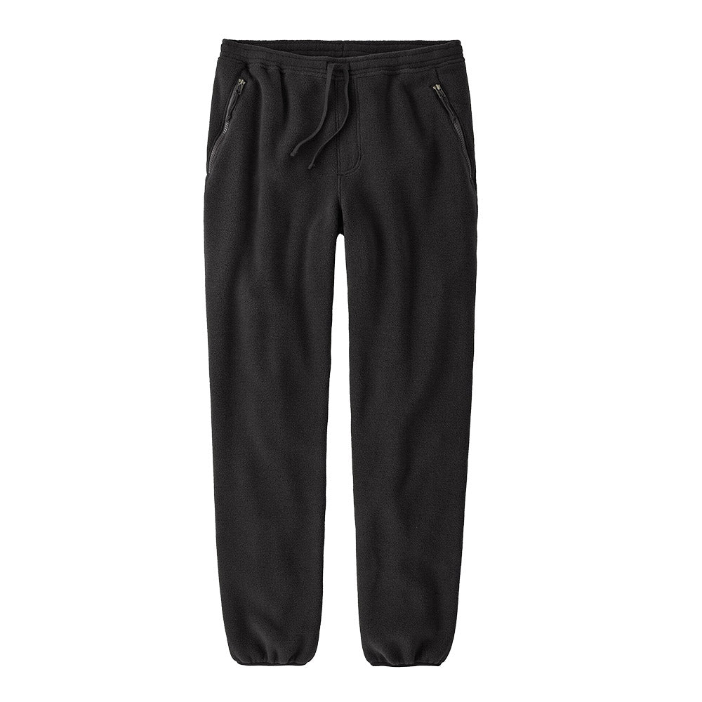 Pantaloni Patagonia Men's Synchilla® Fleece Pants Black Solid – vista frontale