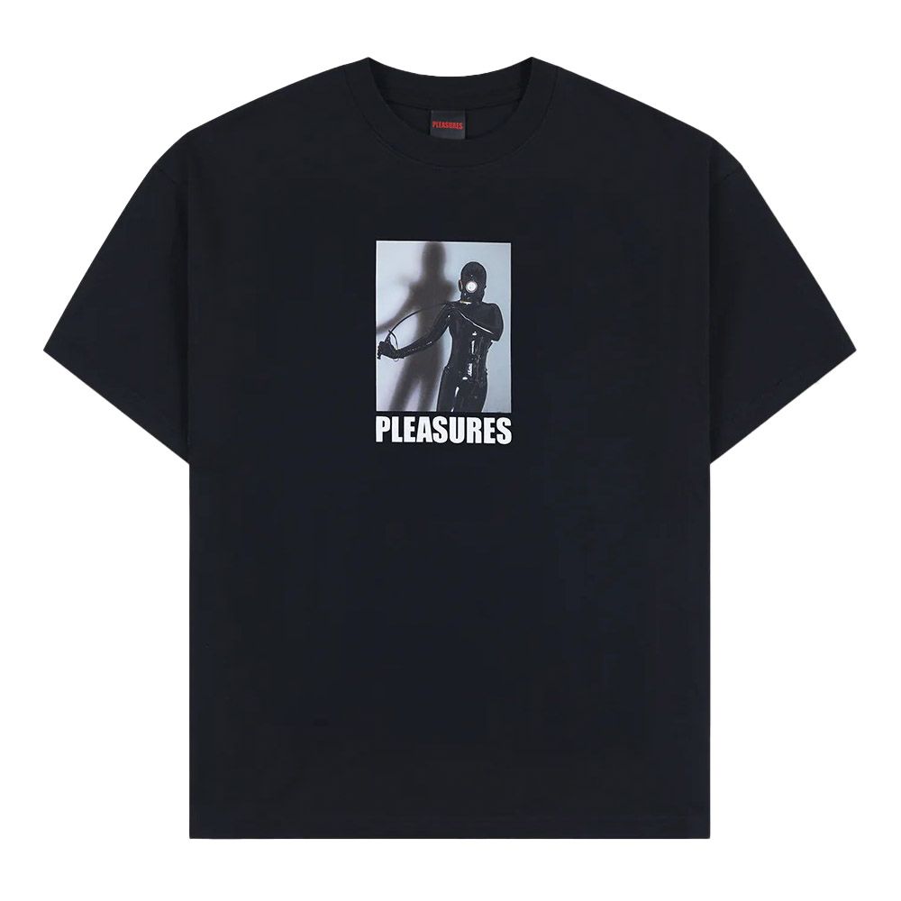T-shirt PLEASURES Whip T-Shirt Black – vista frontale