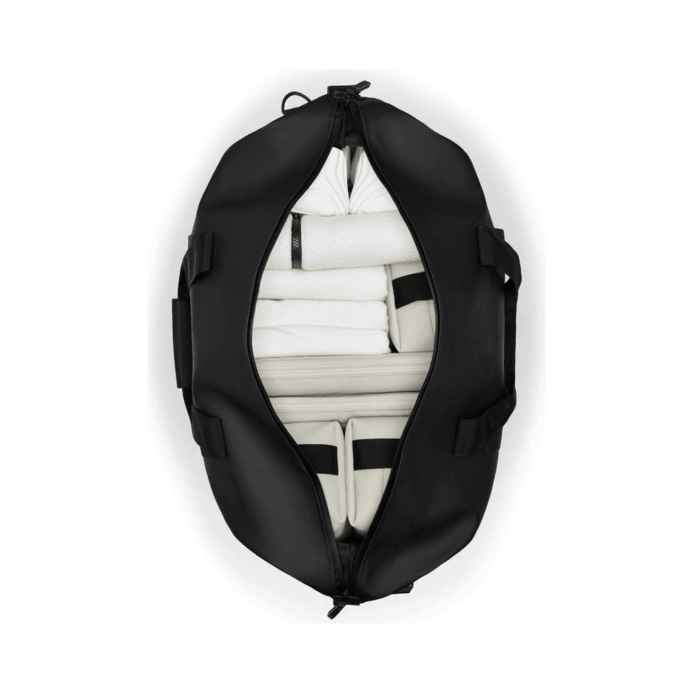 Borsa da viaggio Rains Hilo Weekend Bag Black – vista interna
