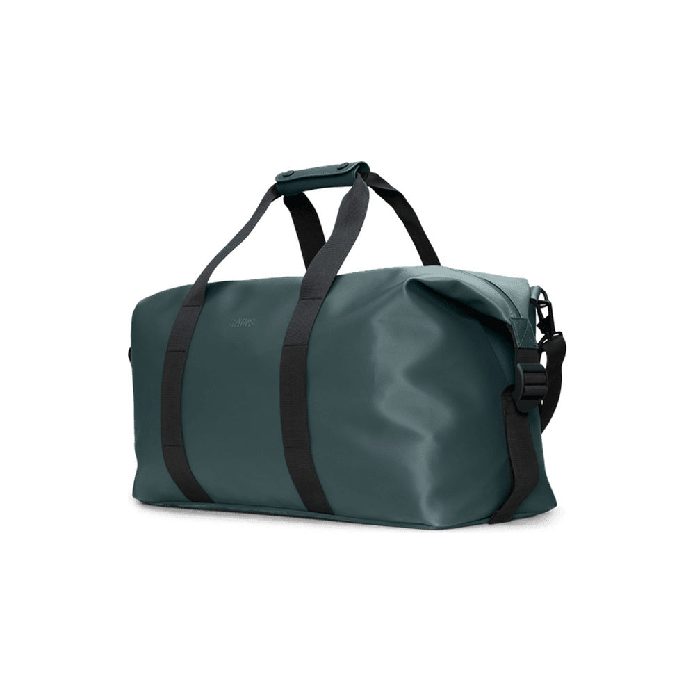 Borsa da viaggio Rains Hilo Weekend Bag Mystique – vista di tre quarti