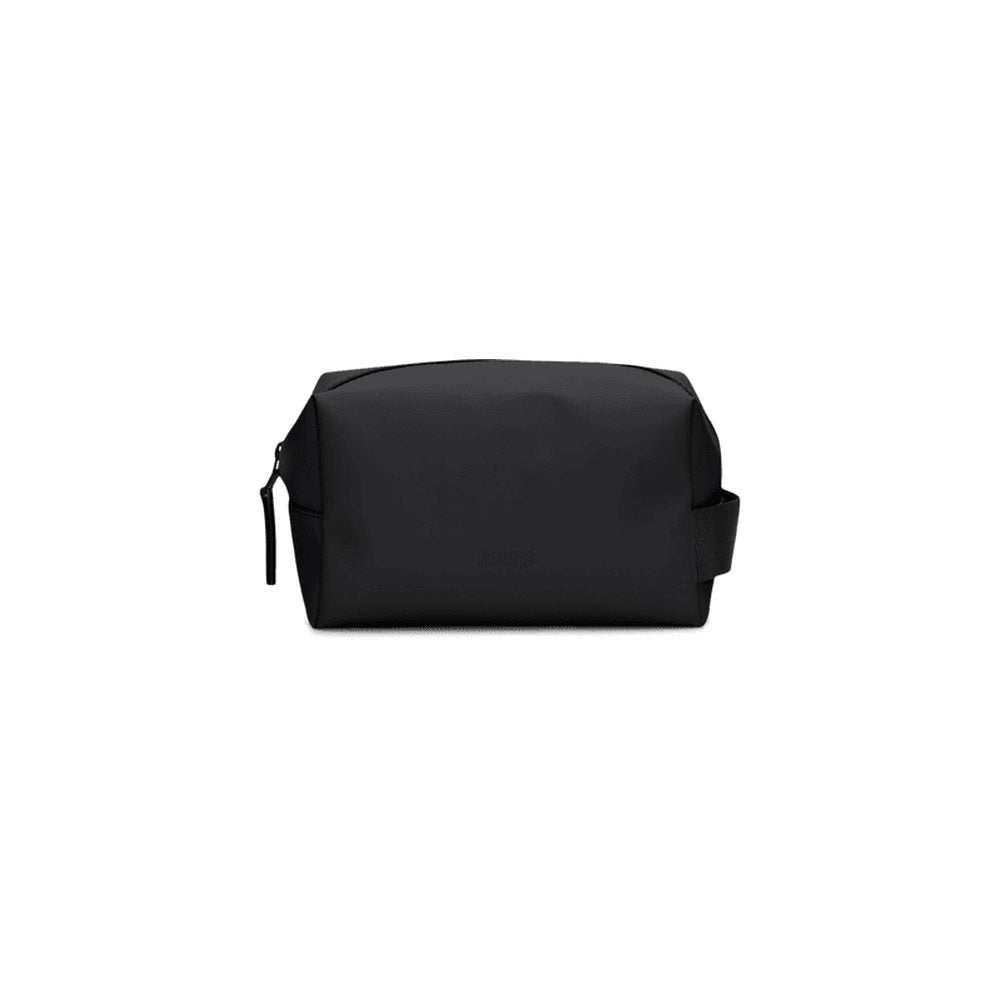 Beauty case Rains Wash Bag Small Black – vista frontale