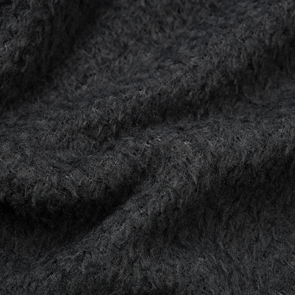 Maglia Satisfy FuzzFleece AD Half-Zip Phantom – dettaglio del tessuto Polartec Alpha Direct