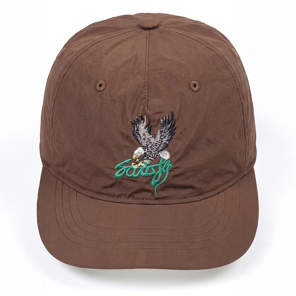 Cappellino Satisfy FliteSilk 5-Panel Pinch Cap Rain Drum – vista frontale