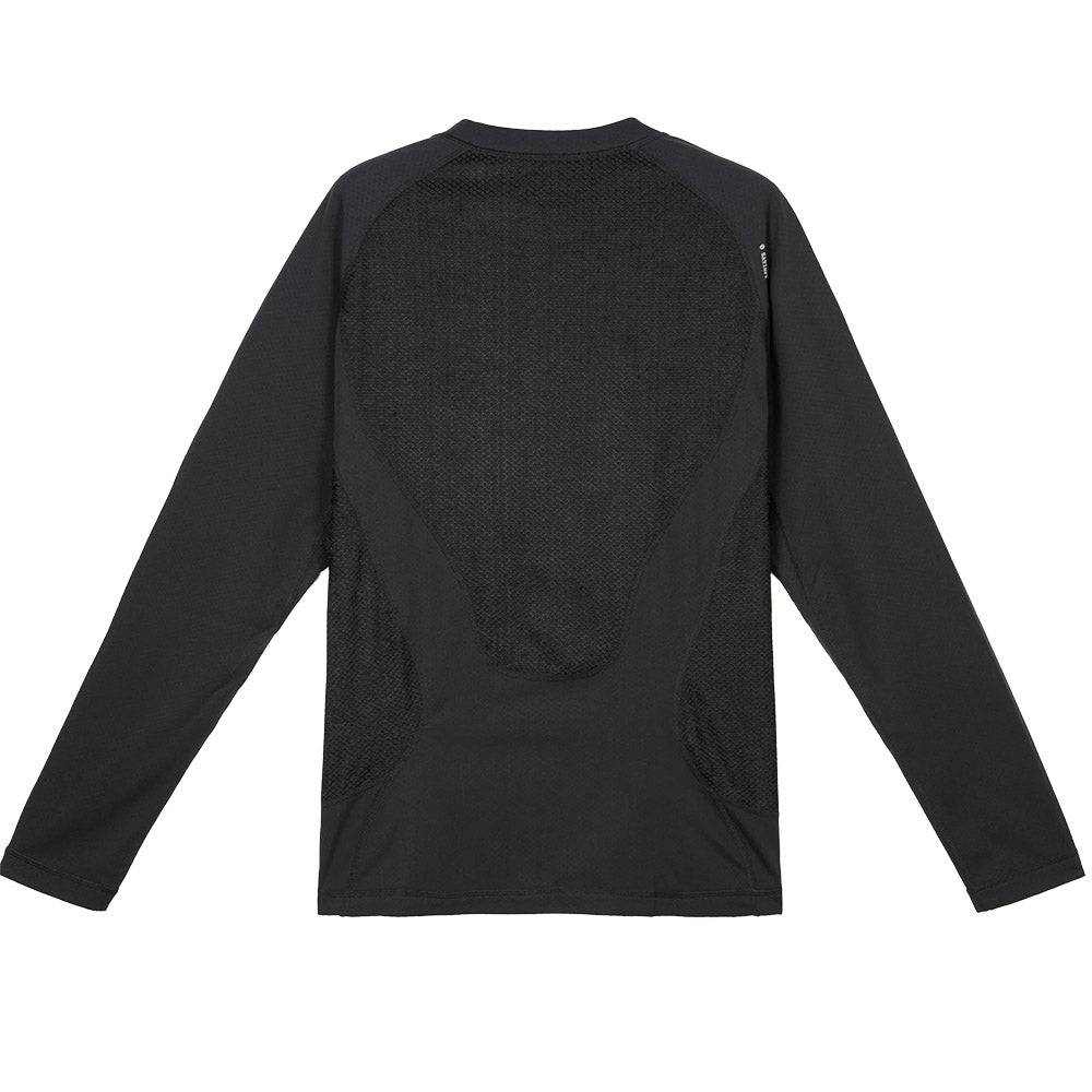 Maglia Satisfy FuzzFleece Octa Long Tee Black – vista posteriore