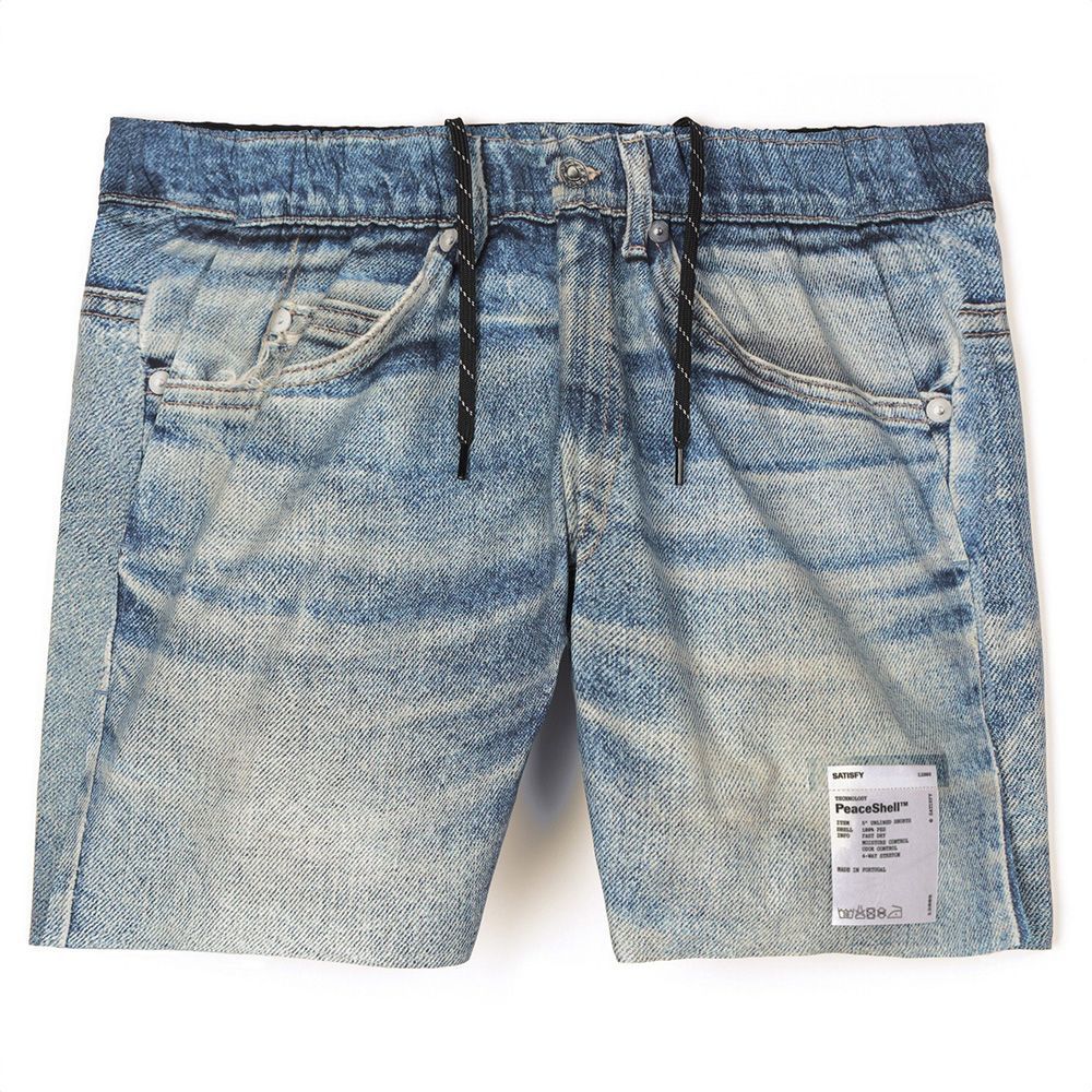 Satisfy AmbientWarp 5" Unlined Shorts Digital Denim – front view
